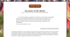 Desktop Screenshot of battleofedgehill.org